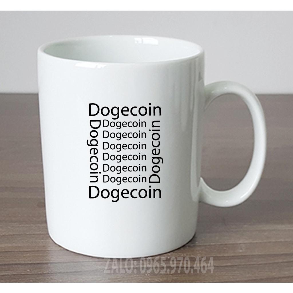 Ly Sứ Có Quai Họa Tiết Đồng Coin DOGECOIN - In hình lên ly sứ, cốc theo yêu cầu của bạn - HÌNH LỚP, CÔNG TY