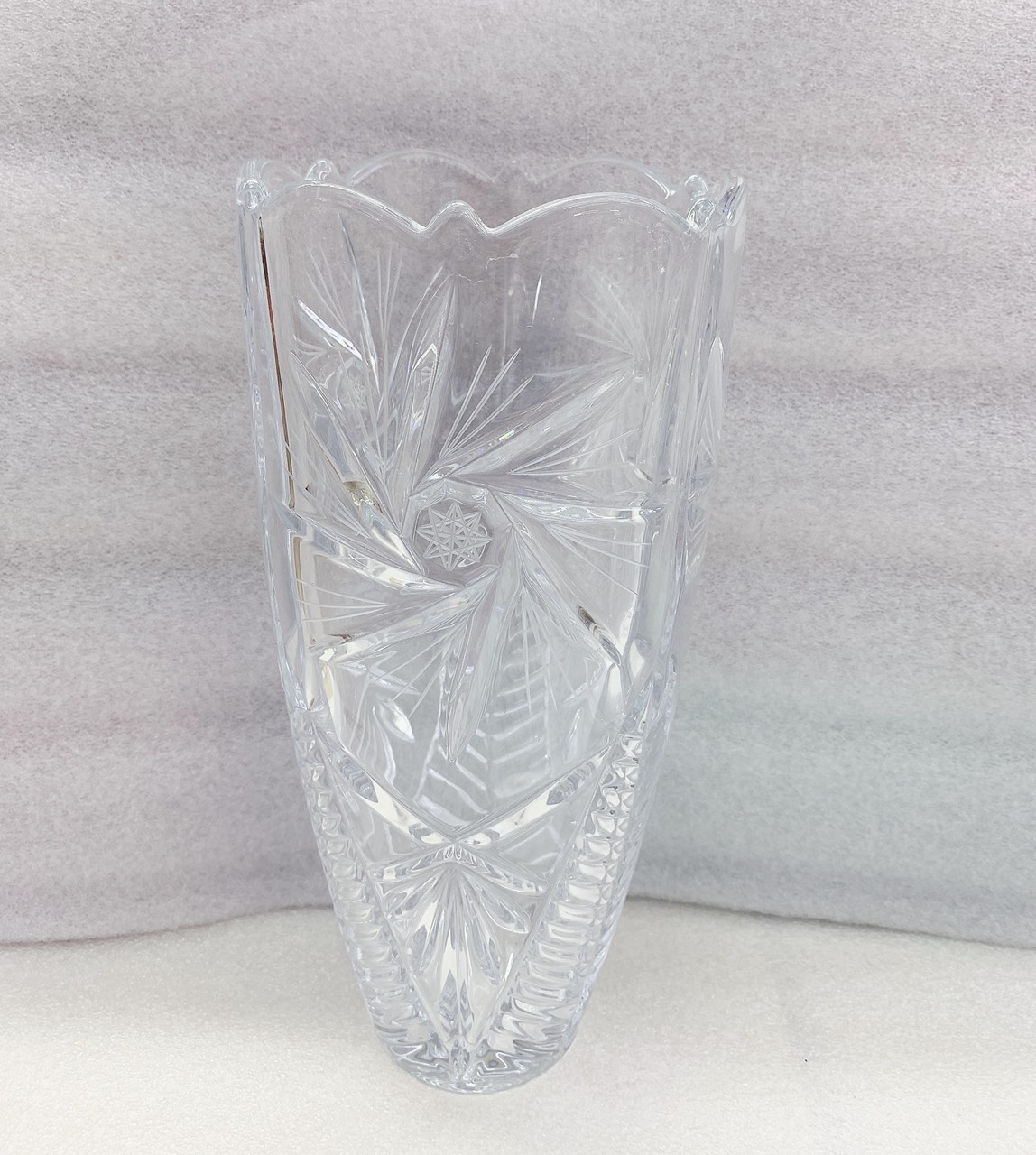 BÌNH CẮM HOA THỦY TINH CAO CẤP DÁNG CHỮ V 30CM - ANTH506