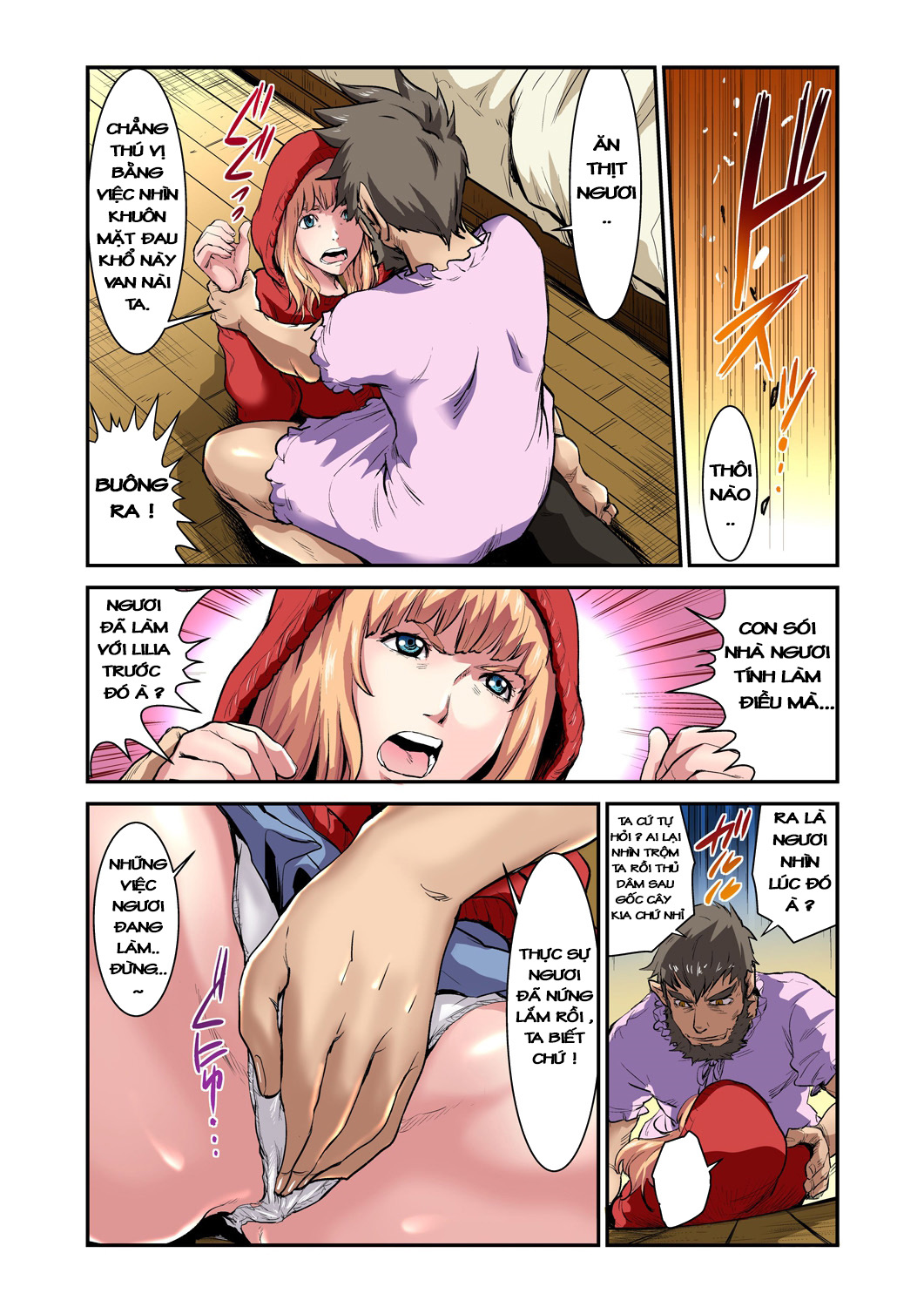 tổng hợp cô bé quàng khăn đỏ chapter 3 18