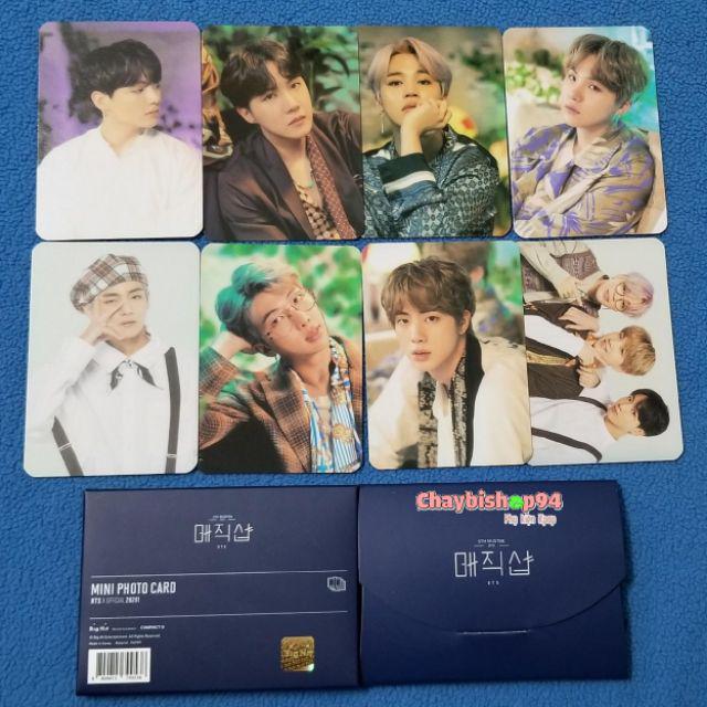 Mini photo card BTS muster