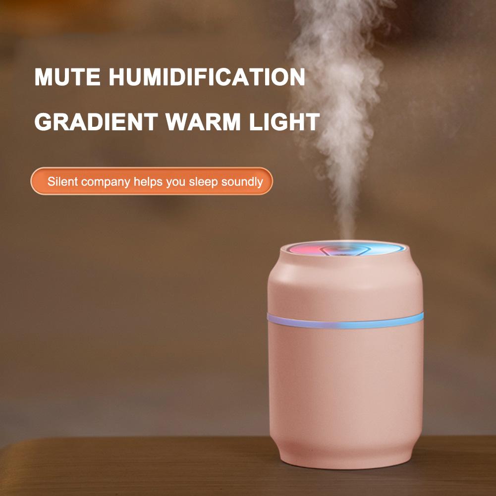 Máy Phun Sương Tạo Ẩm Không Khí Cho Nhà Máy Phun Sương Tạo Độ Ẩm Hương Thơm Khuếch Tán USB Máy Lọc Máy Khuếch Tán Tinh Dầu Phun Sương Tạo W/LED Ban Đêm ánh Sáng