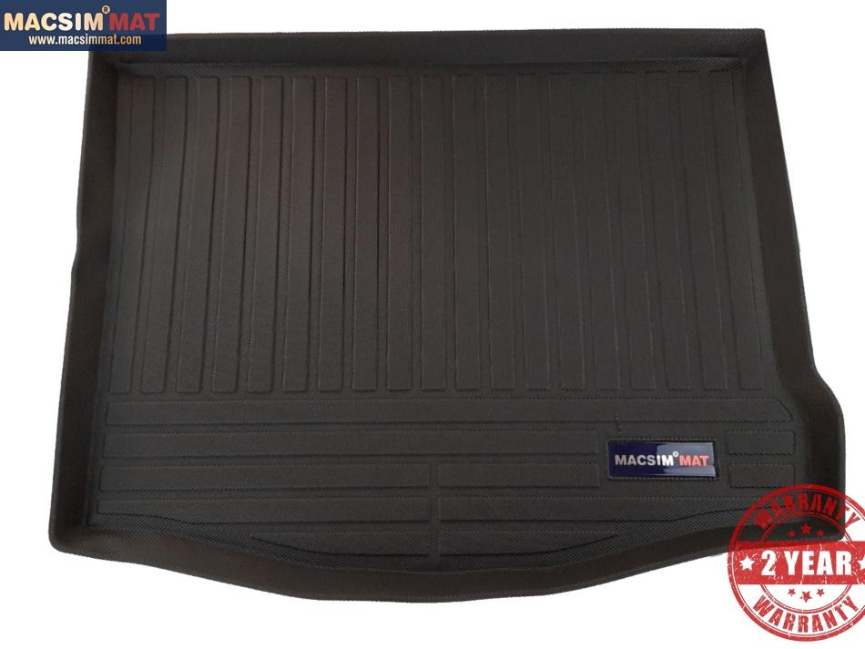 Thảm lót cốp Ford Focus 2012-2017 nhãn hiệu Macsim chất liệu TPV cao cấp màu đen