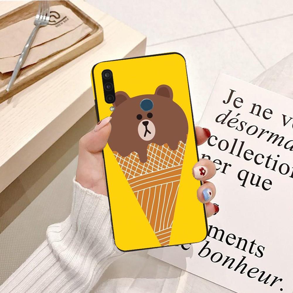 Ốp lưng dành cho điện thoại Vsmart Star Silicon dẻo hình Gấu Brown Dễ Thương