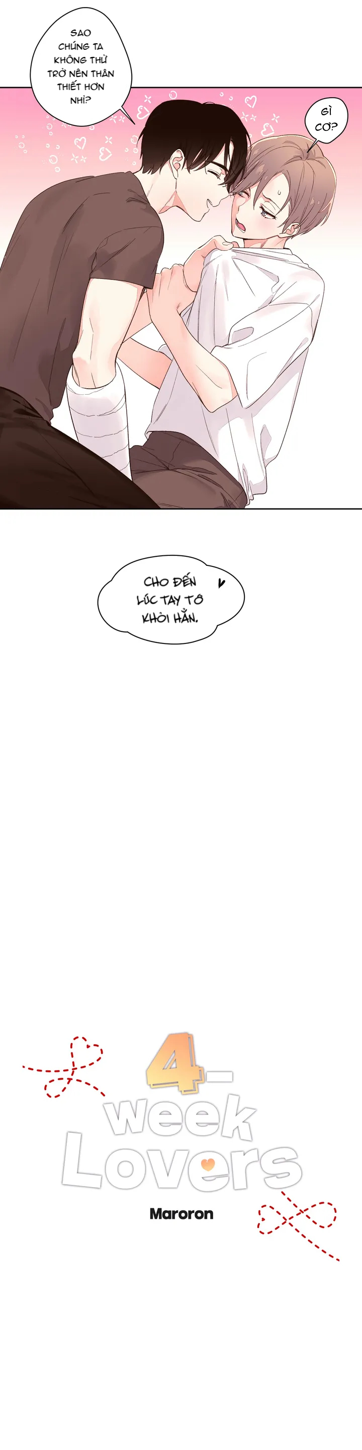 người yêu 4 tuần chapter 3 4