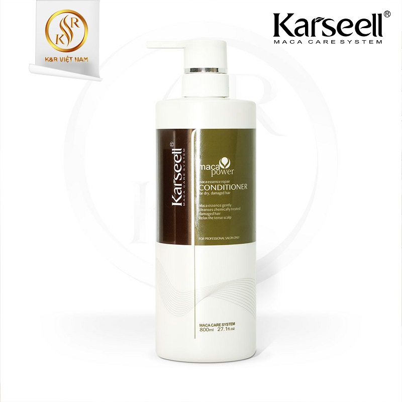 Dầu xả siêu mềm mượt – Collagen Karseell Maca – 800ml