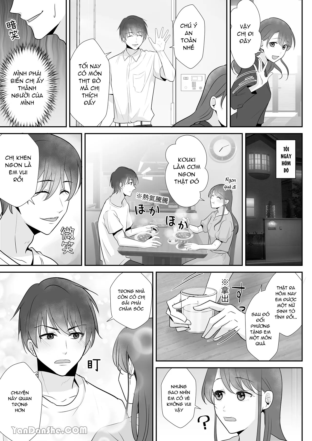 em trai kế chuốc thuốc chị gái để cưỡng hiếp chapter 1 3