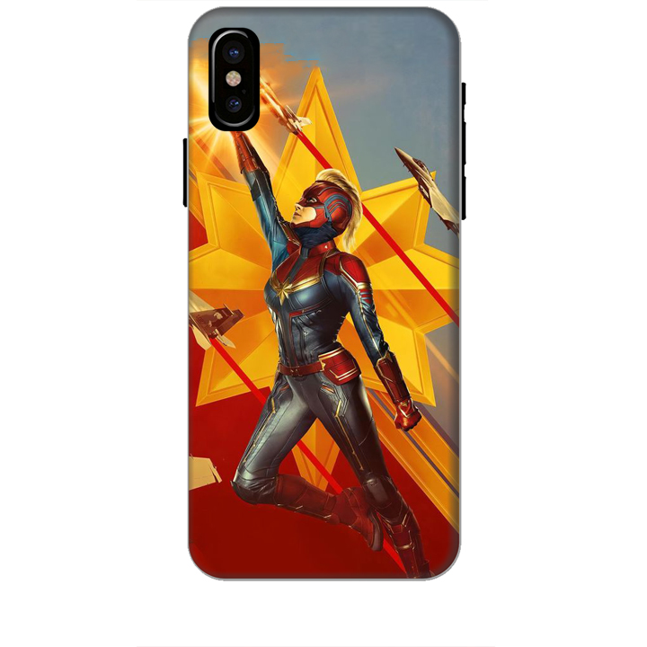 Ốp lưng dành cho điện thoại IPHONE X Siêu Anh Hùng Mẫu 6