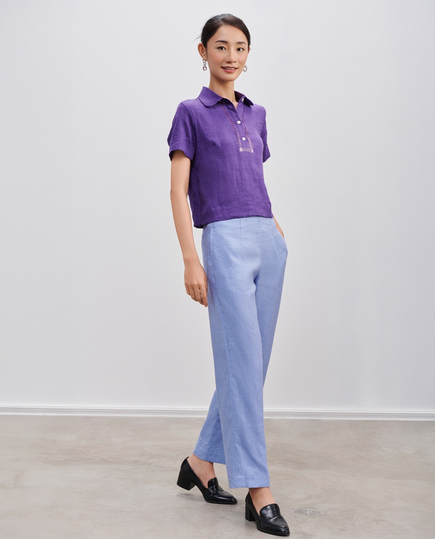 Quần Lưng Liền Linen Thanh Lâm PAN058 thời trang thiết kế Hity