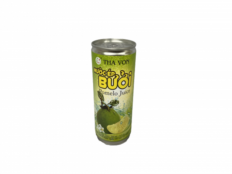 Nước Ép Bưởi Tha Von thùng 24 lon x 250 ml Giúp trẻ hóa da, giảm cân , giảm mở bụng