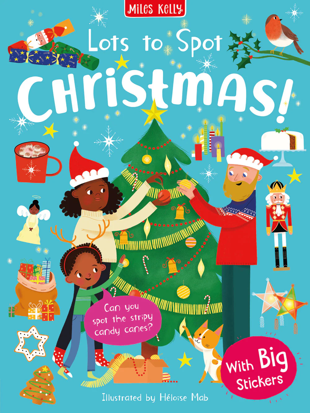 Sách Lots To Spot: Christmas! Sticker Book