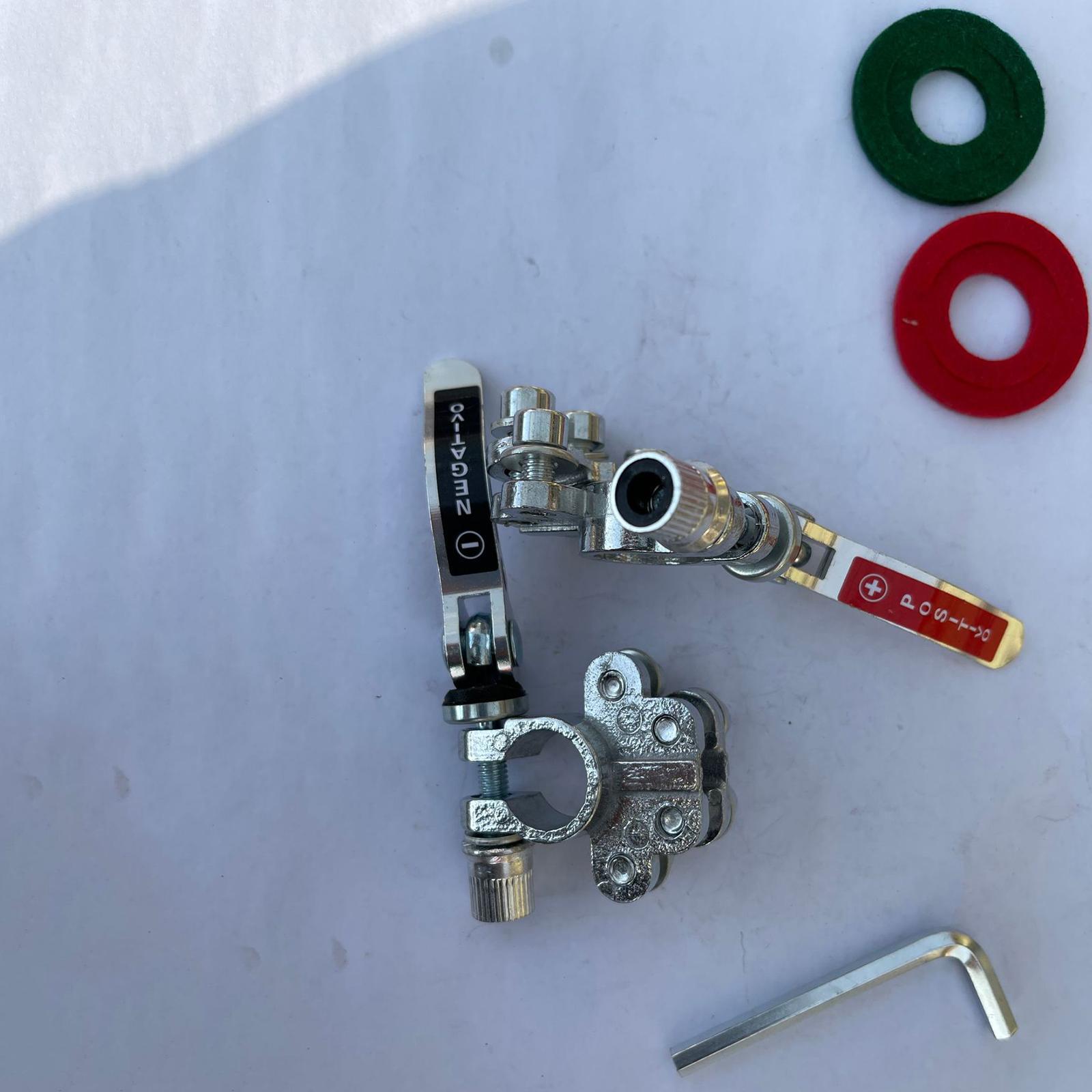 Car brass battery connector battery branch wiring clamp battery pile head
