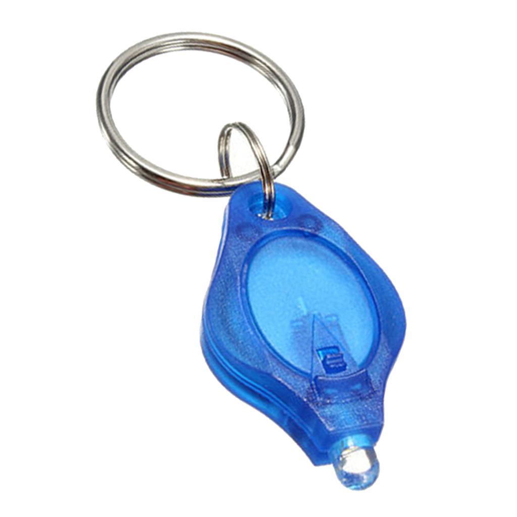 Mini LED Flashlight Torch Light Lamp Keychain Light