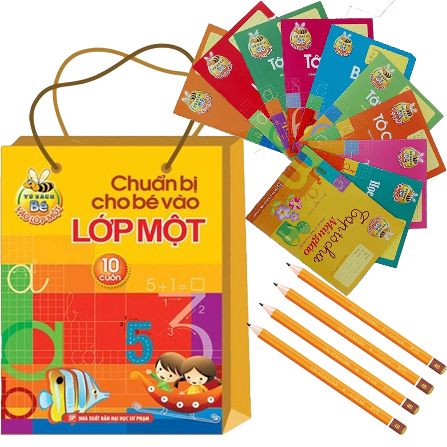 Sách: Combo Chuẩn Bị Cho Bé Vào Lớp Một
