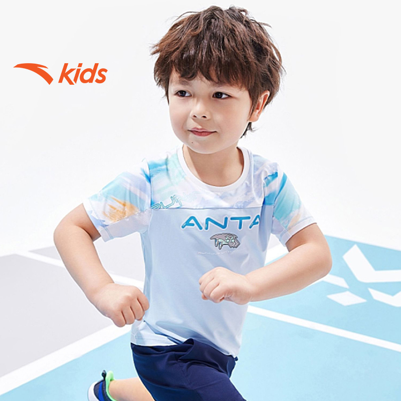 Áo phông thể thao bé trai Anta Kids W352329117