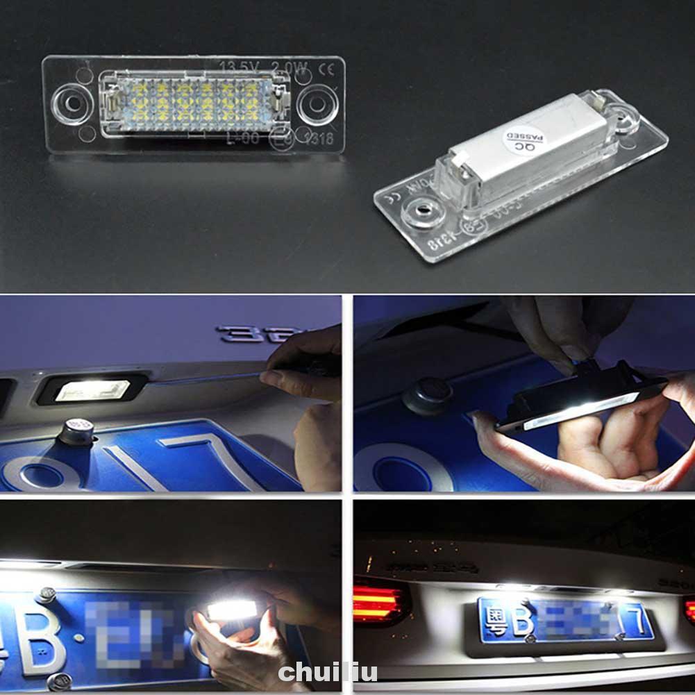 Set 2 Đèn Led Biển Số Xe Ô Tô