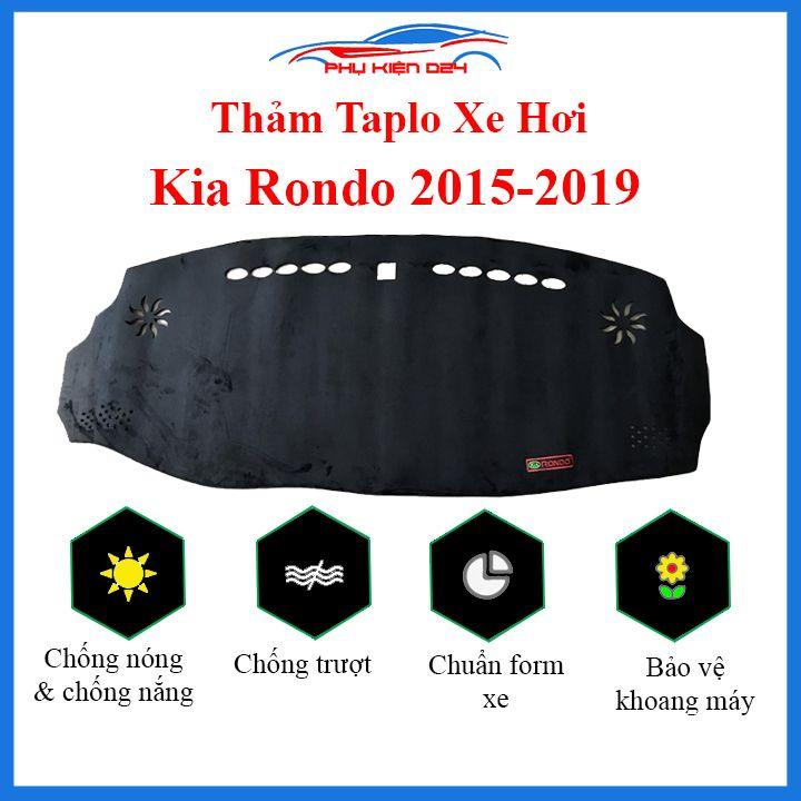 Thảm taplo Rondo 2015-2016-2017-2018-2019-2020-2021-2022 chống nắng nóng làm mát xe mở rộng tầm nhìn