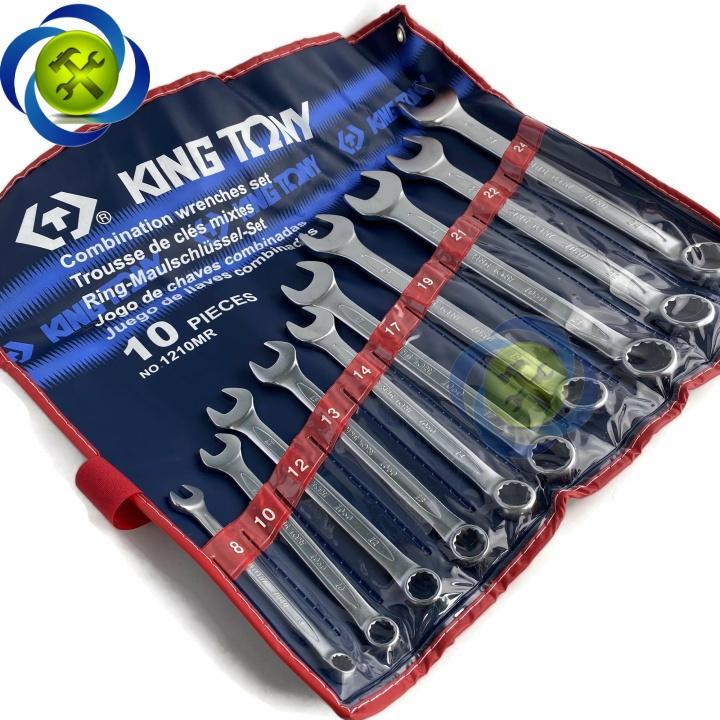 Bộ cờ lê vòng miệng Kingtony 1210MR 10 chi tiết 8-24mm