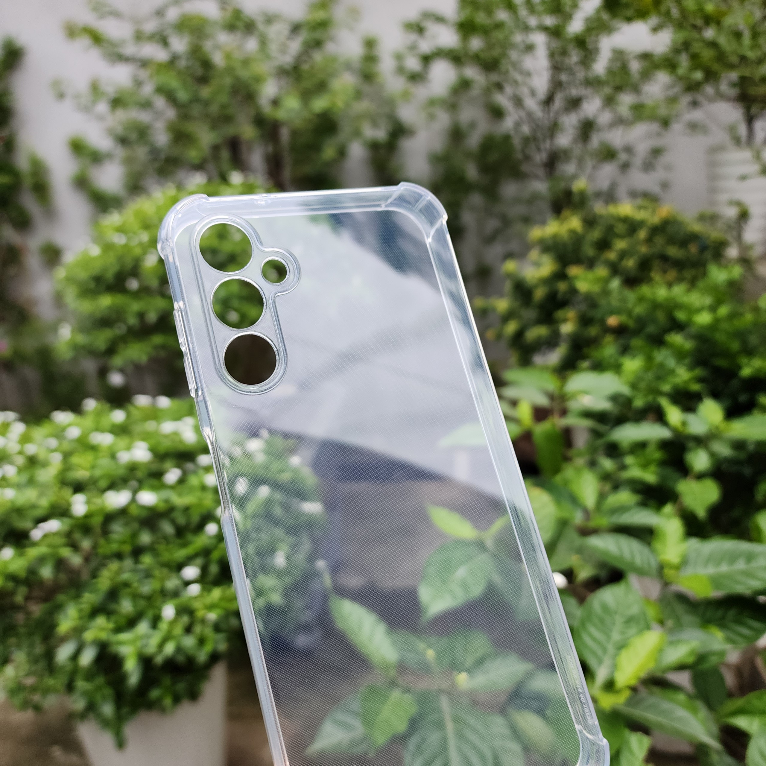 Ốp Lưng Chống Sốc cho Samsung Galaxy A24 Dẻo Trong Suốt, Ôm Khít Máy, Có Gờ Bảo Vệ Camera.