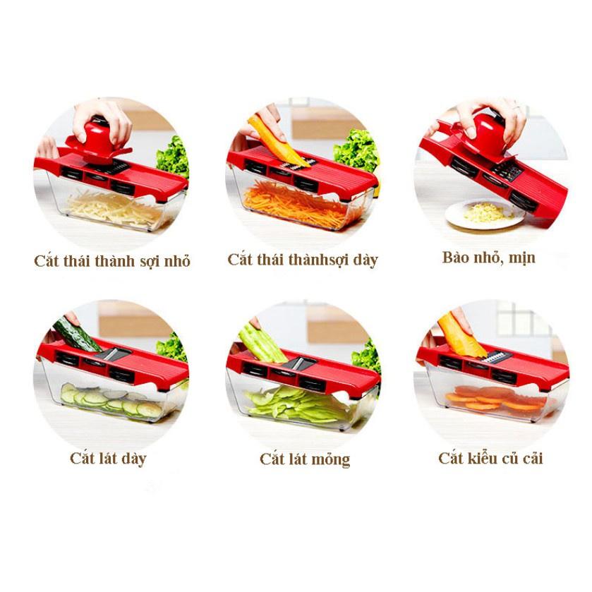 Bộ Dụng Cụ Cắt Gọt Rau Củ Quả Đa Năng 6in1 Máy Thái Rau Củ Quả Đa Năng