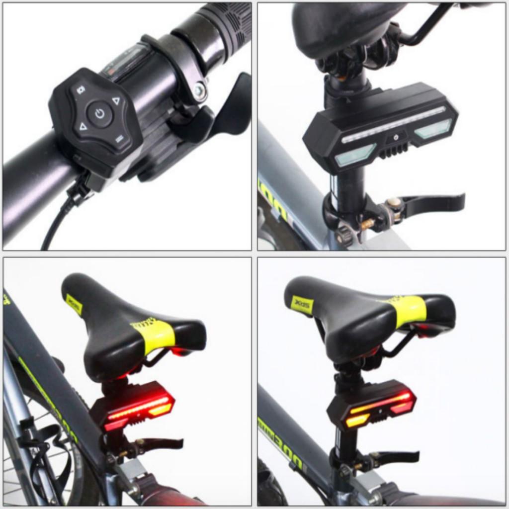 Đèn báo hiệu xe đạp chuyên dụng 2200mAh (đạt chuẩn CE, FCC, ROHS)