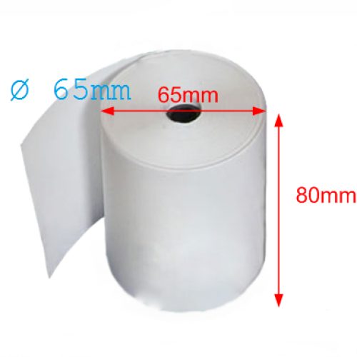 Giấy in nhiệt - in mã vạch K80x65mm (thùng 50)