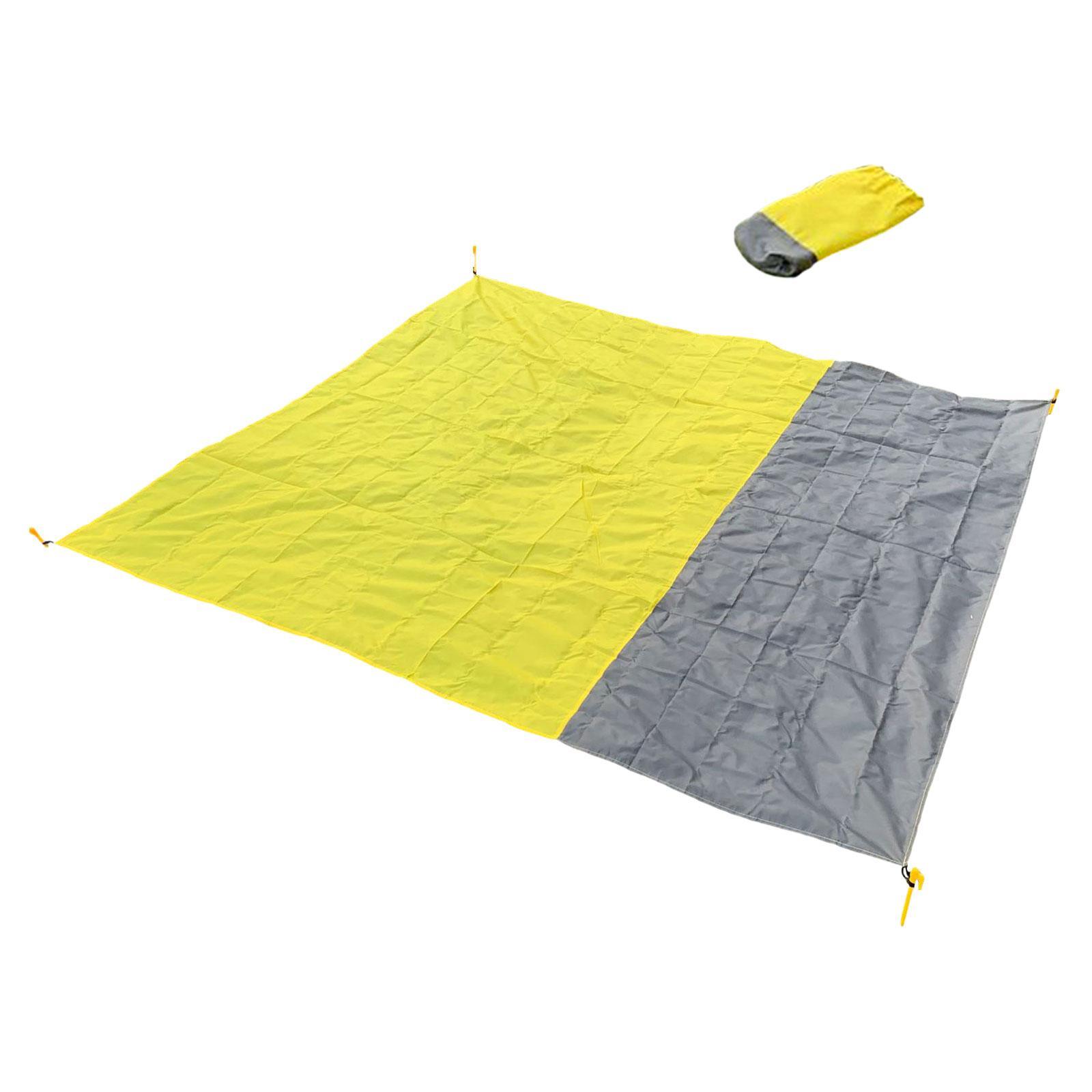 Picnic Blanket Beach Mat Portable Foldable with Storage Bag Outdoor Mat Accessories Camping Mat for Hiking Playground