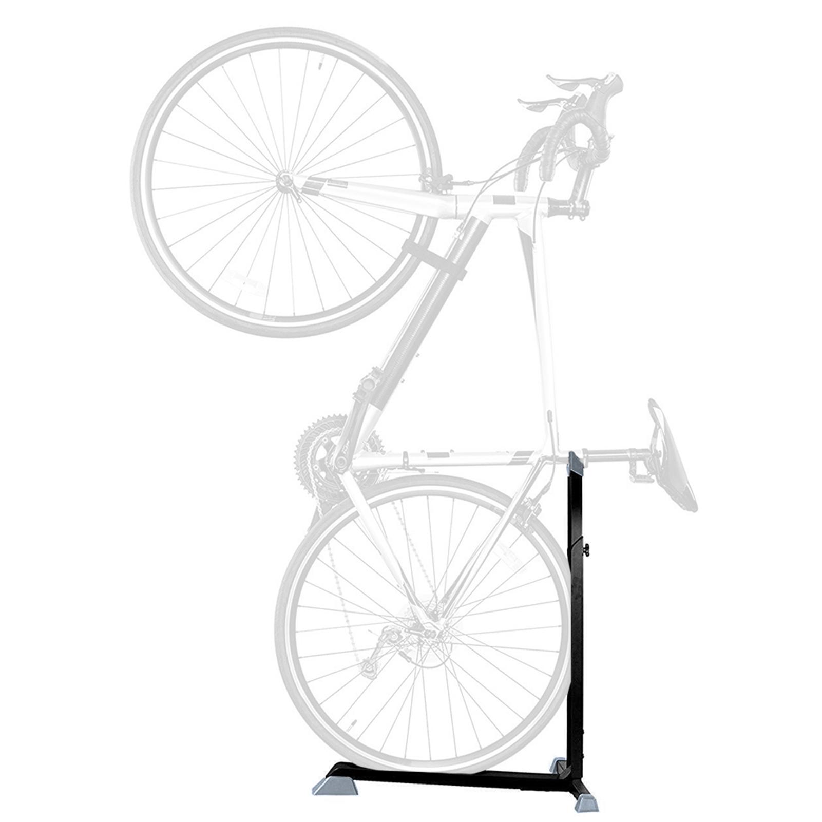 Bicycle Stand Space-Saving Bike Parking Rack Stand with Adjustable Height for Indoor Garage Bike Storage