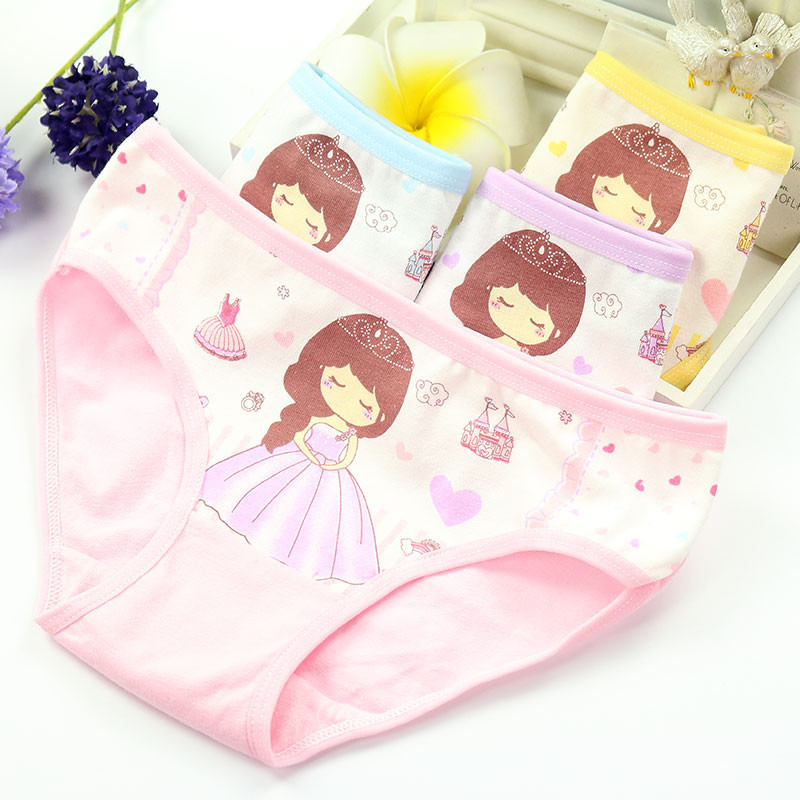 Set 10 Quần Lót Cho Bé Gái Siu Cute TG2 Cực kì Thông Thoáng Và Thoải Mái