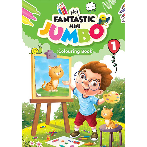 My Fantastic Mini Jumbo: Colouring Book 1