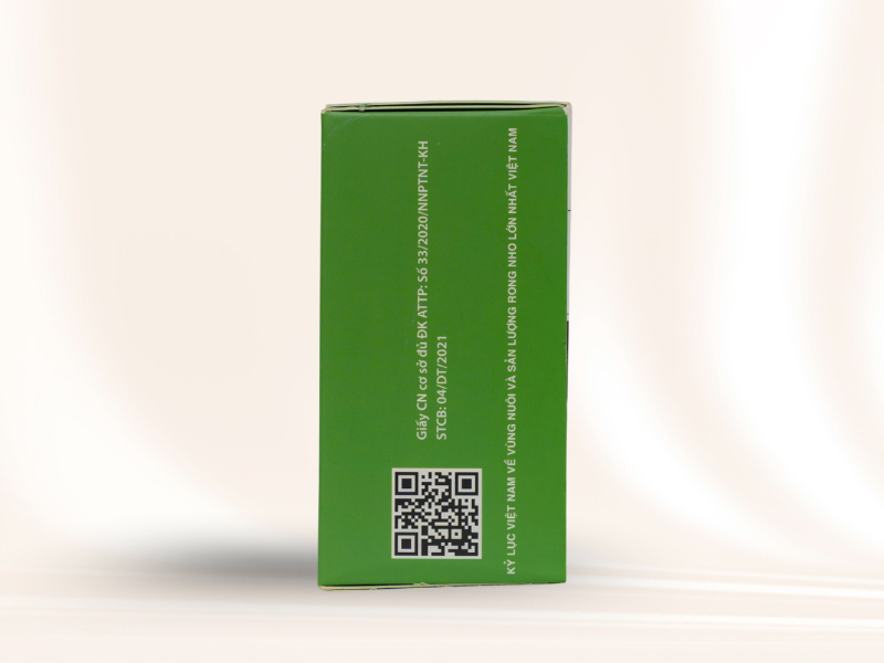 Rong Nho Tách Nước DTFOOD Hộp 175g (5 Gói x 35g) Giàu Dinh Dưỡng