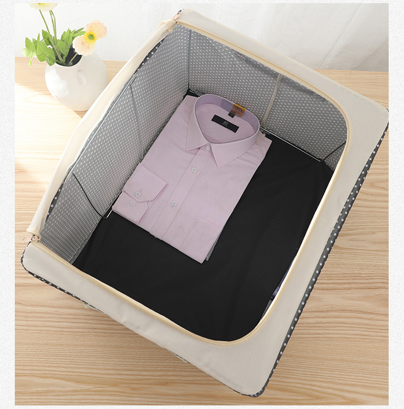 Tủ Đựng Quần Áo Khung Thép Chắc Chắn 50X40X33Cm