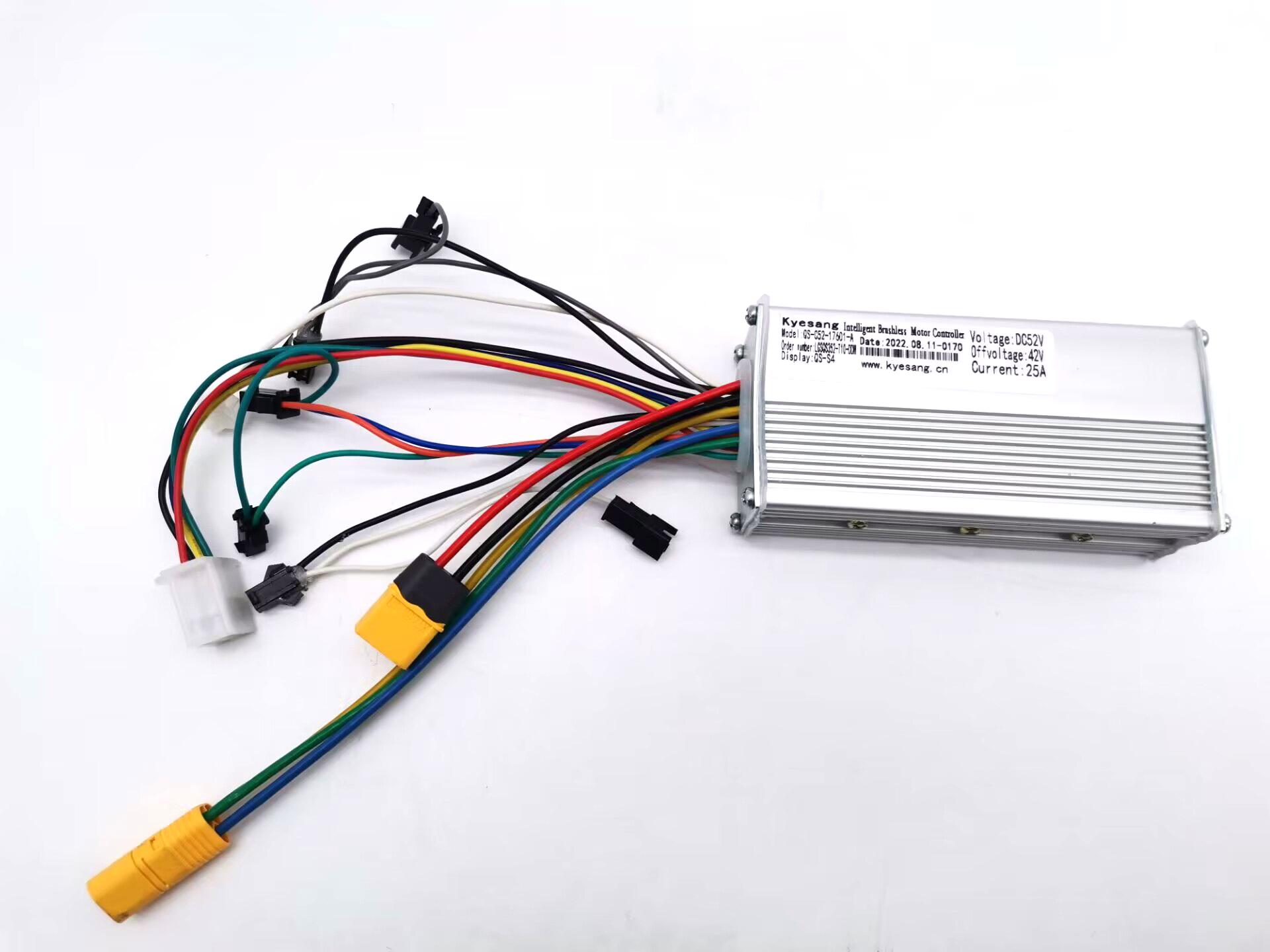 Bộ Điều Khiển Phía Trước Và Phía Sau Cho Zero 10X / Speedual 52V Xe Điện Thông Minh Bộ Điều Khiển Động Cơ Không Chổi Than Phụ Tùng Color: Rear controller 52V