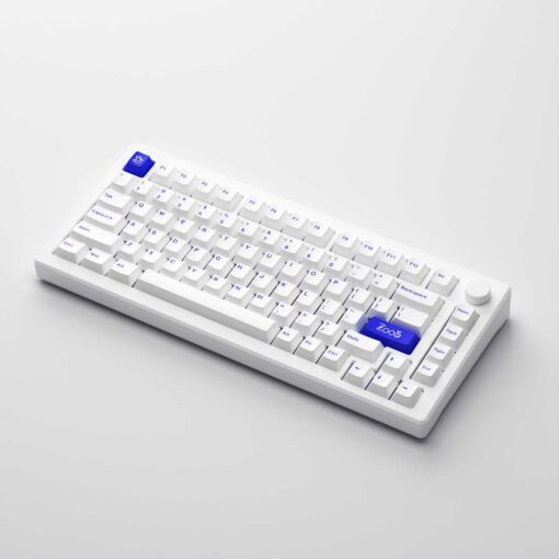 Bàn phím cơ AKKO MOD007 PC Blue on White - Hàng Chính Hãng