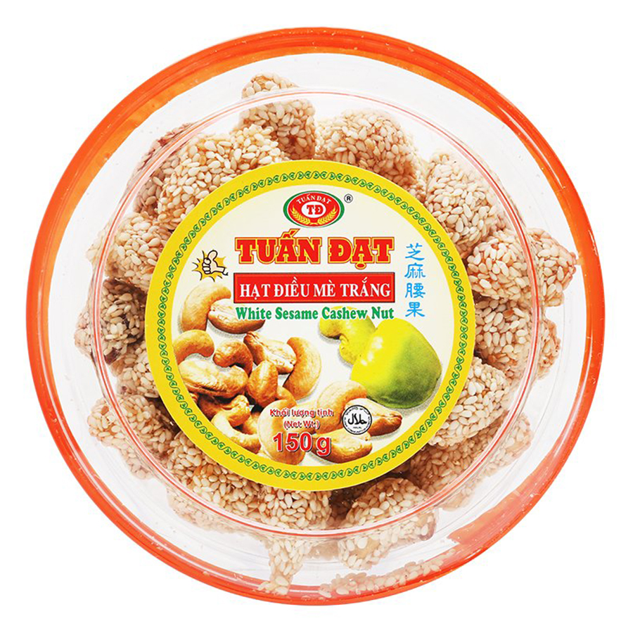 Hạt Điều Mè Trắng Tuấn Đạt (150g)