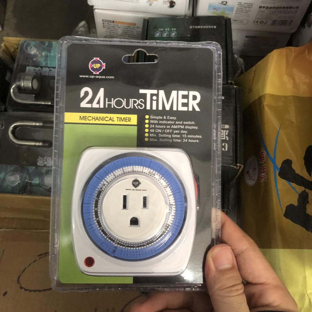 Ổ CẮM HẸN GIỜ CHỈNH CƠ 24H TIMER MECHANICAL CHO BỂ CÁ CẢNH