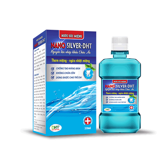 Nước súc miệng NanoSilver - DHT chai 350ml