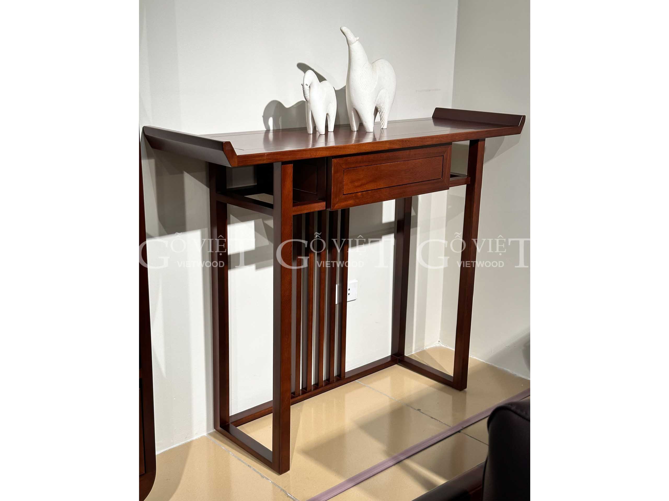 Console gỗ gụ Yugana