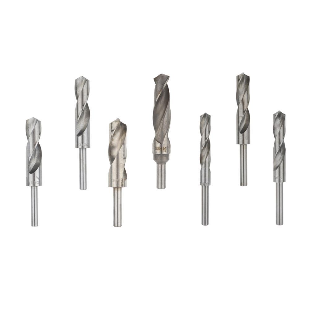 2x 0.55'' Holesaw Bit HSS Drill Bit Straight Shank for Iron Copper Wood