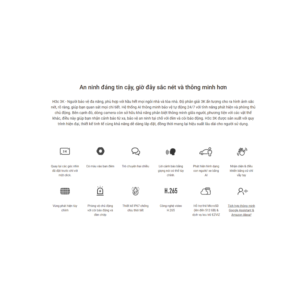 Bộ Kit combo 4 camera và1 đầu ghi không dây EZVIZ CS-BW3844 (4MP) - Hàng chính hãng