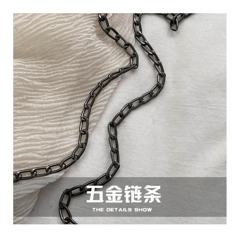 Small Bag Women's Bag Korean Style Simple All-Match Fashion Diamond Chain Shoulder Bag Messenger Bag