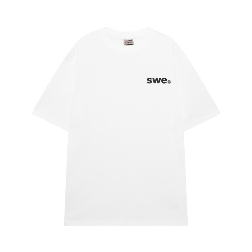 Áo thun cổ tròn SWE TYPE TEE unisex, cotton thoáng mát, dày dặn, thời trang chính hãng