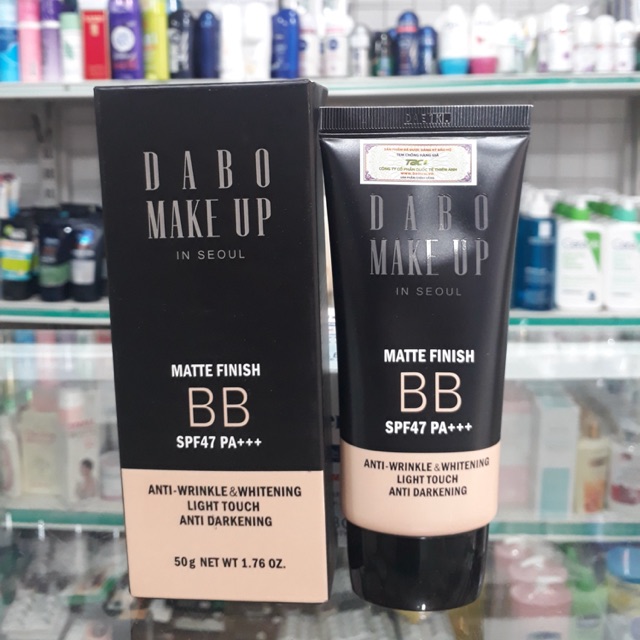 Kem trang điểm BB Dabo Make Up 5 in 1 cao cấp Hàn Quốc 50ml + Móc khoá