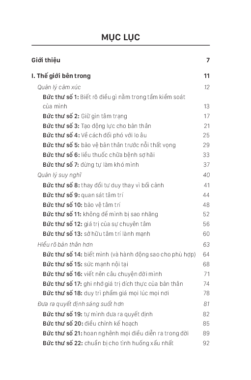 Tập trung vào điều quan trọng