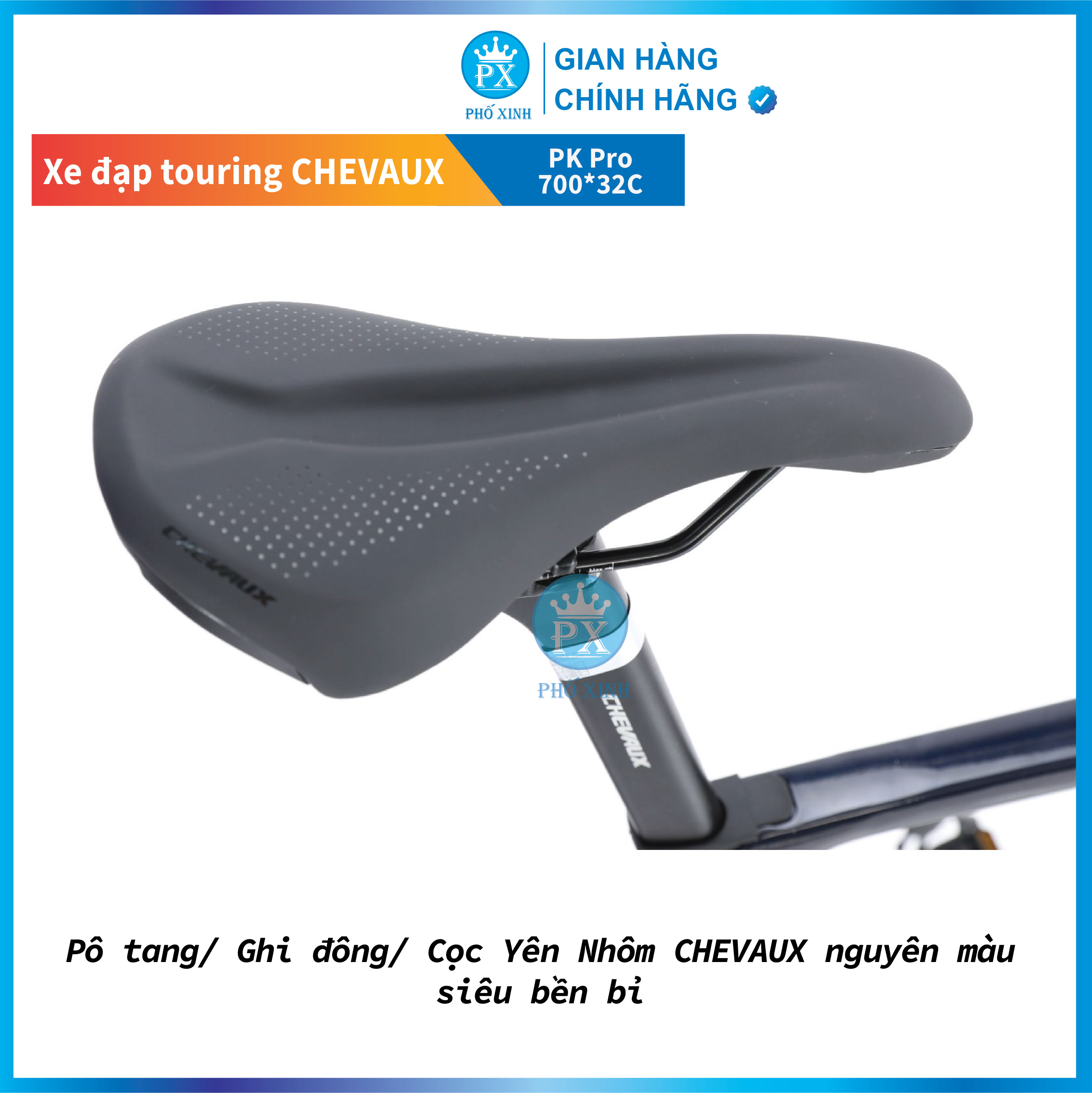 XE ĐẠP TOURING CHEVAUX PK PRO