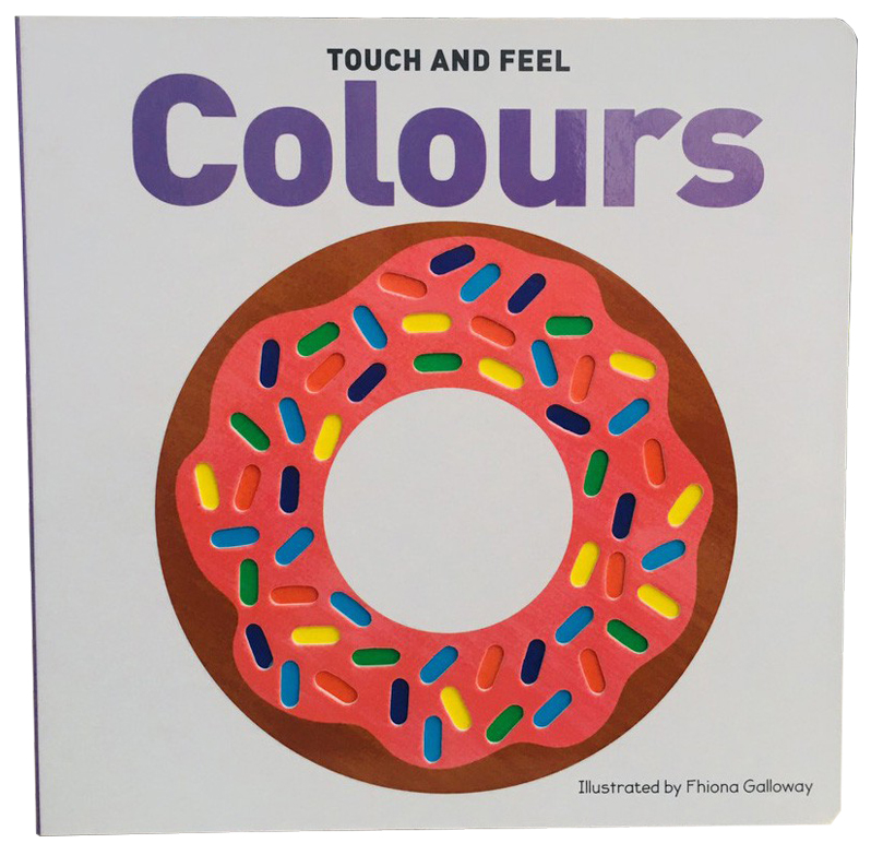 Sách Touch and Feel Board Book Colours