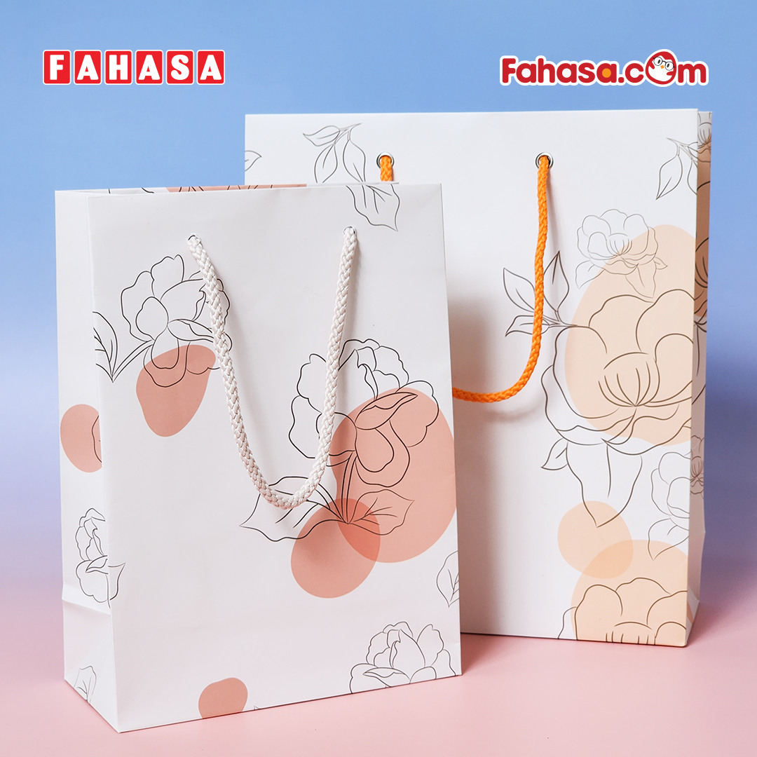 Túi Đựng Quà Camellia - Pretty Pink - 25 x 22 x 8 cm - The Sun 01