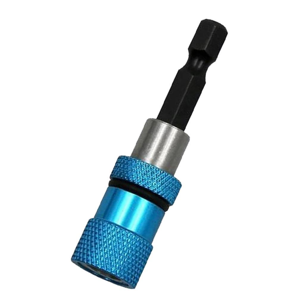 1/4 Inch Impact Drive Hex Shank Quick Release Change Holder Bit Drill Chuck