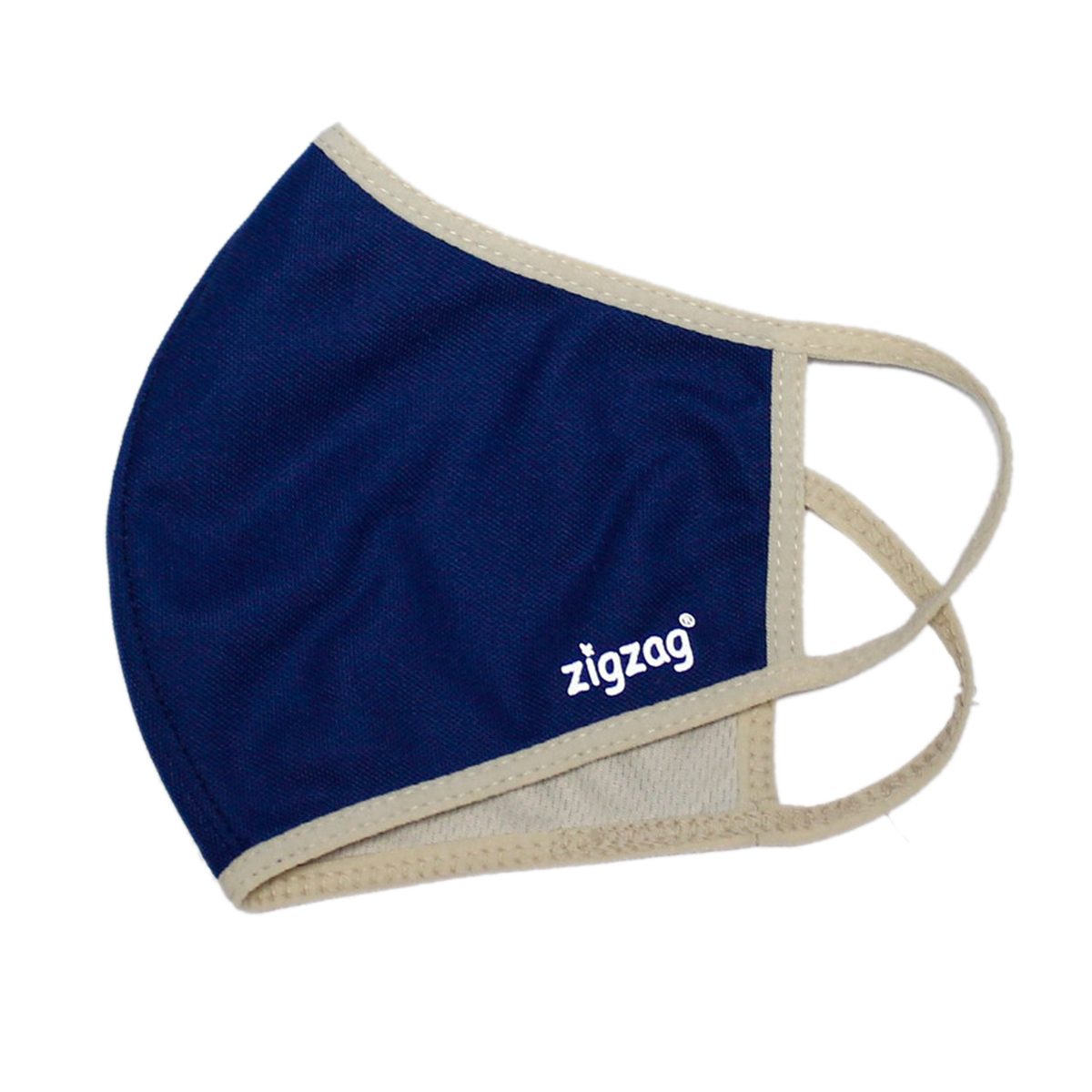 Khẩu trang chống nắng 2 lớp UPF50+ Zigzag MAS010 - M  - Xanh đậm