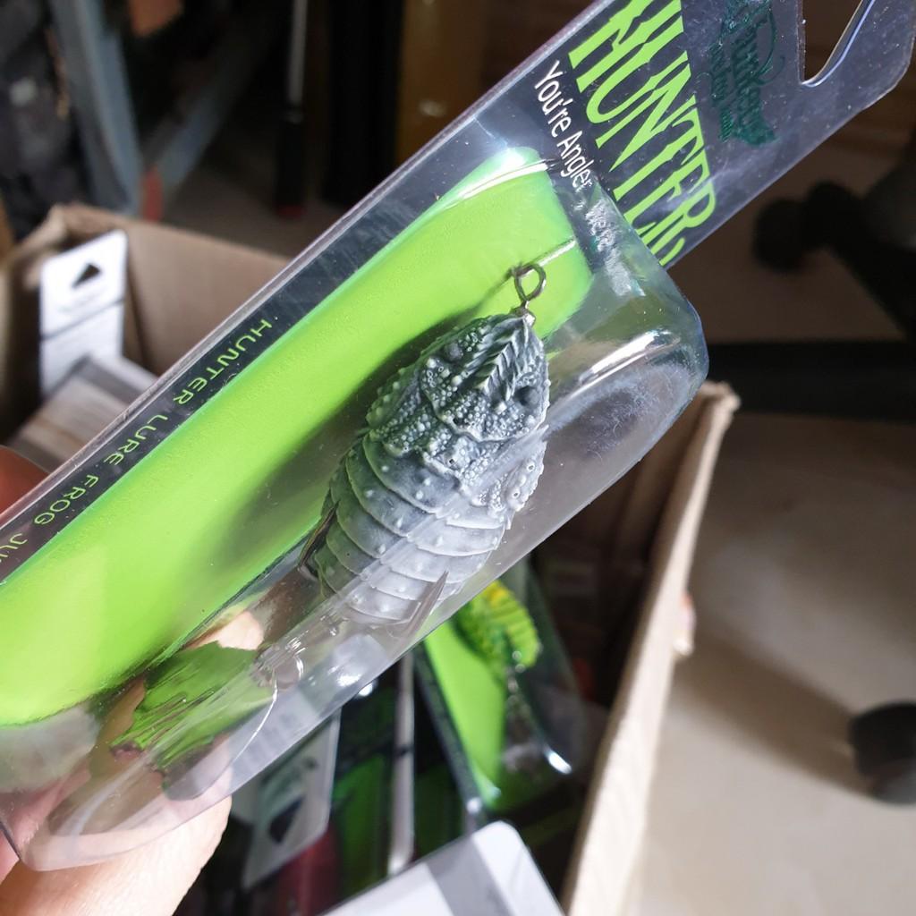 Mồi mềm nhái hơi V4 HUNTER Lure cá lóc cực nhạy