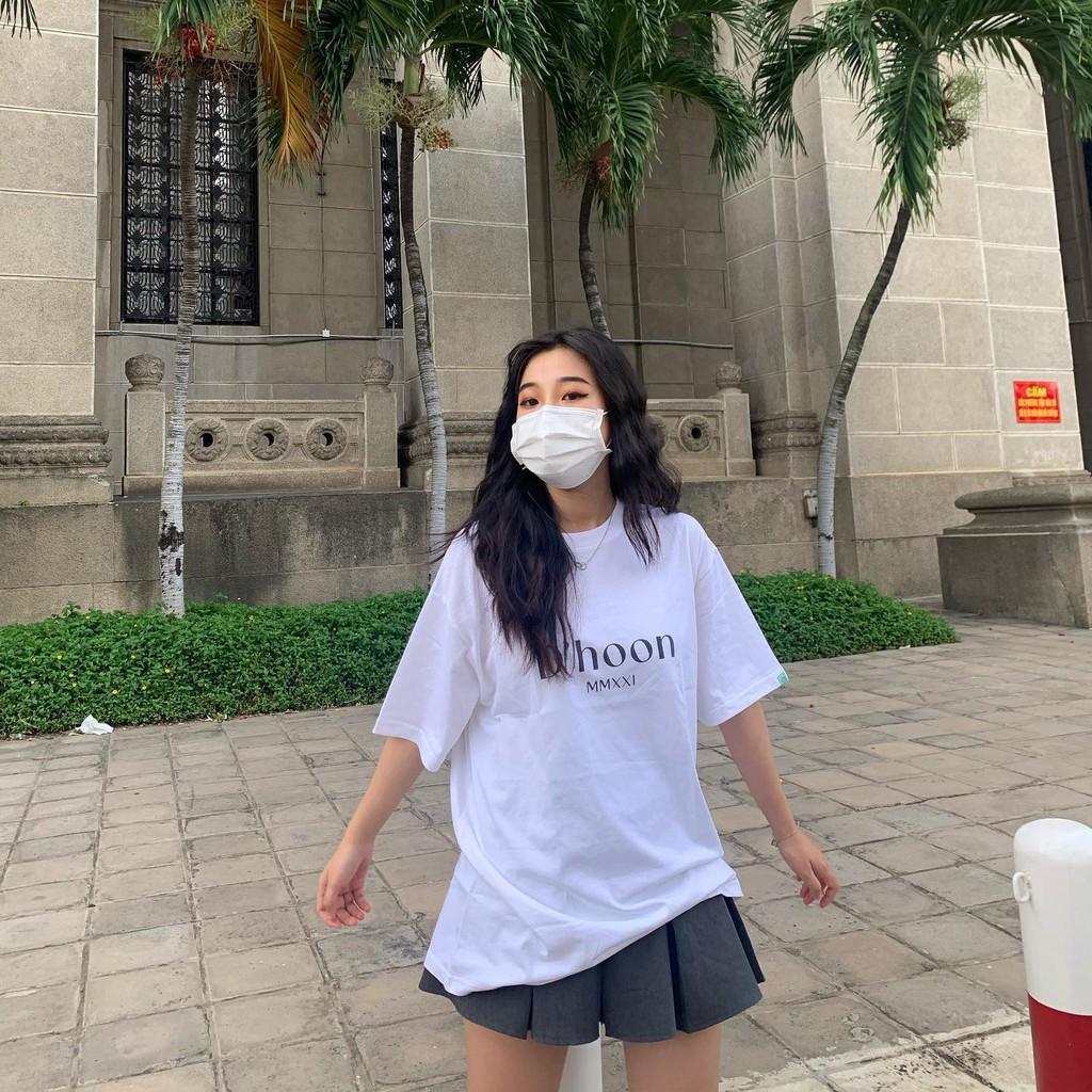 Áo Thun Nam Nữ Tay Lỡ Form rộng DHoon DCT Unisex phong cách Hàn Quốc TN537 Haley - Beshine Store